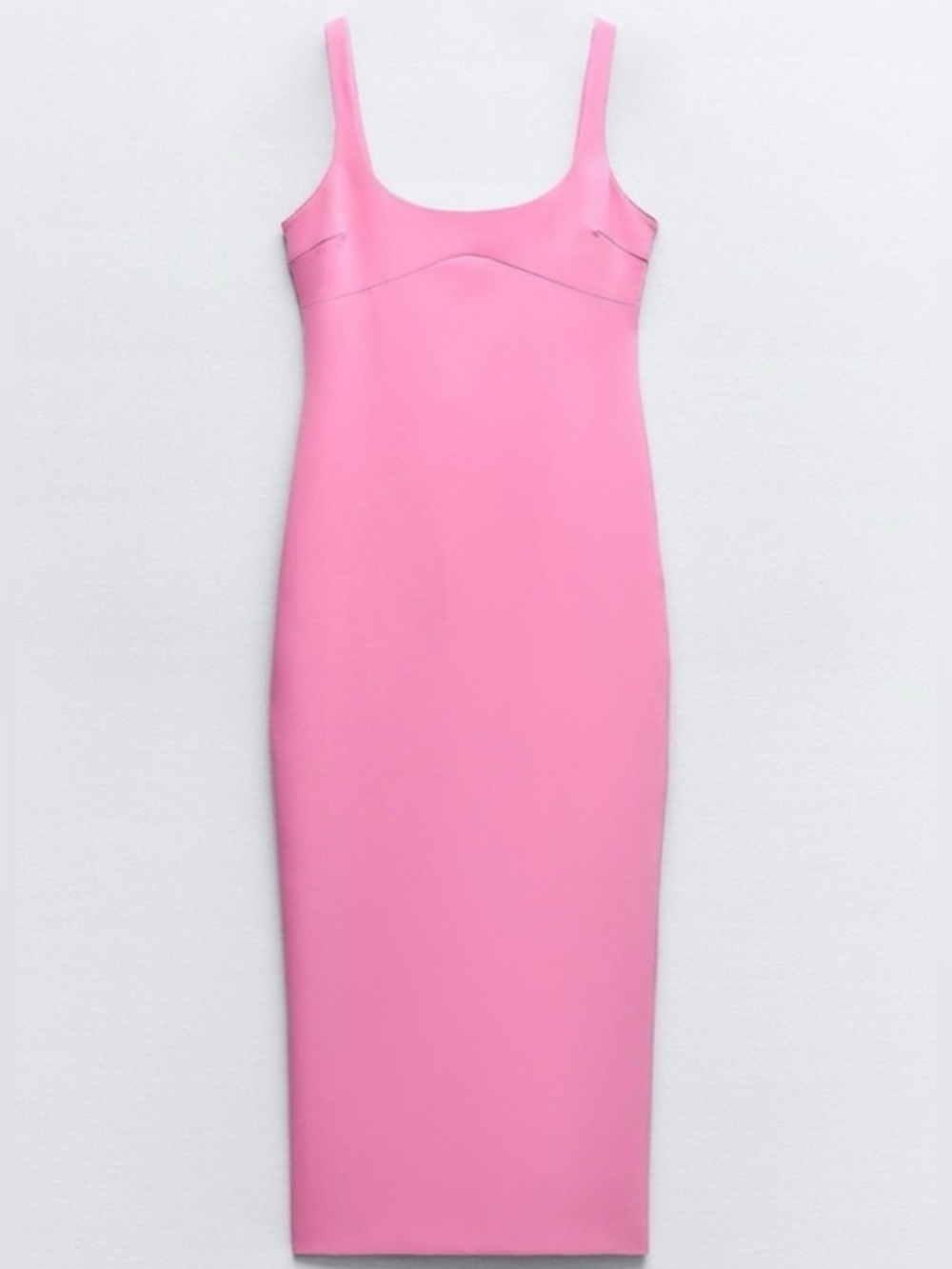 Zara Pink Midi Length Dress
